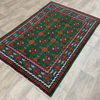 Afghan Aqcha Rug 'Mawri Gul'