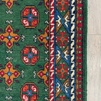Afghan Aqcha Rug 'Mawri Gul'