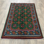 Afghan Aqcha Rug 'Mawri Gul'