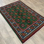 Afghan Aqcha Rug 'Mawri Gul'