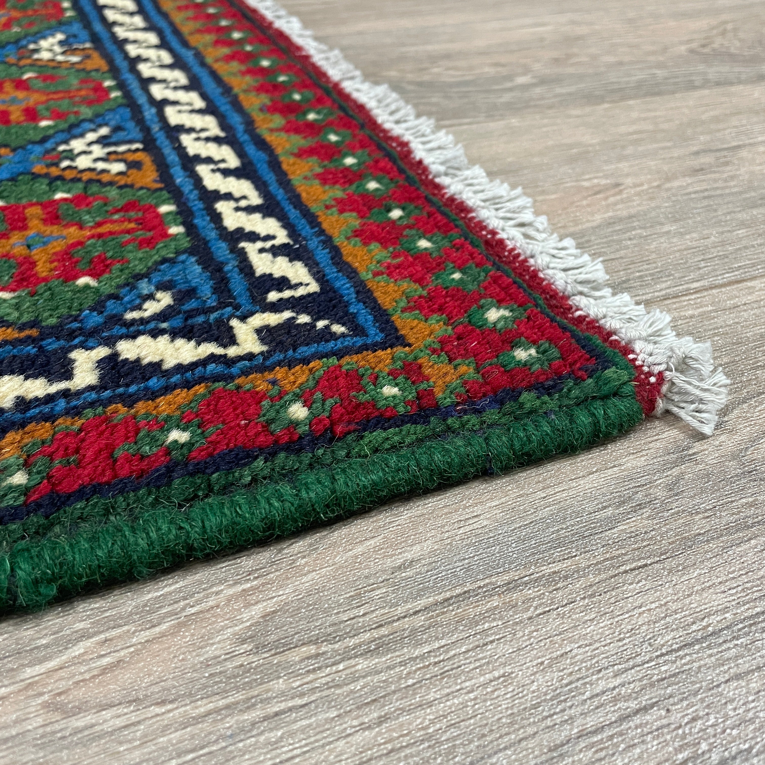 Afghan Aqcha Rug 'Mawri Gul'