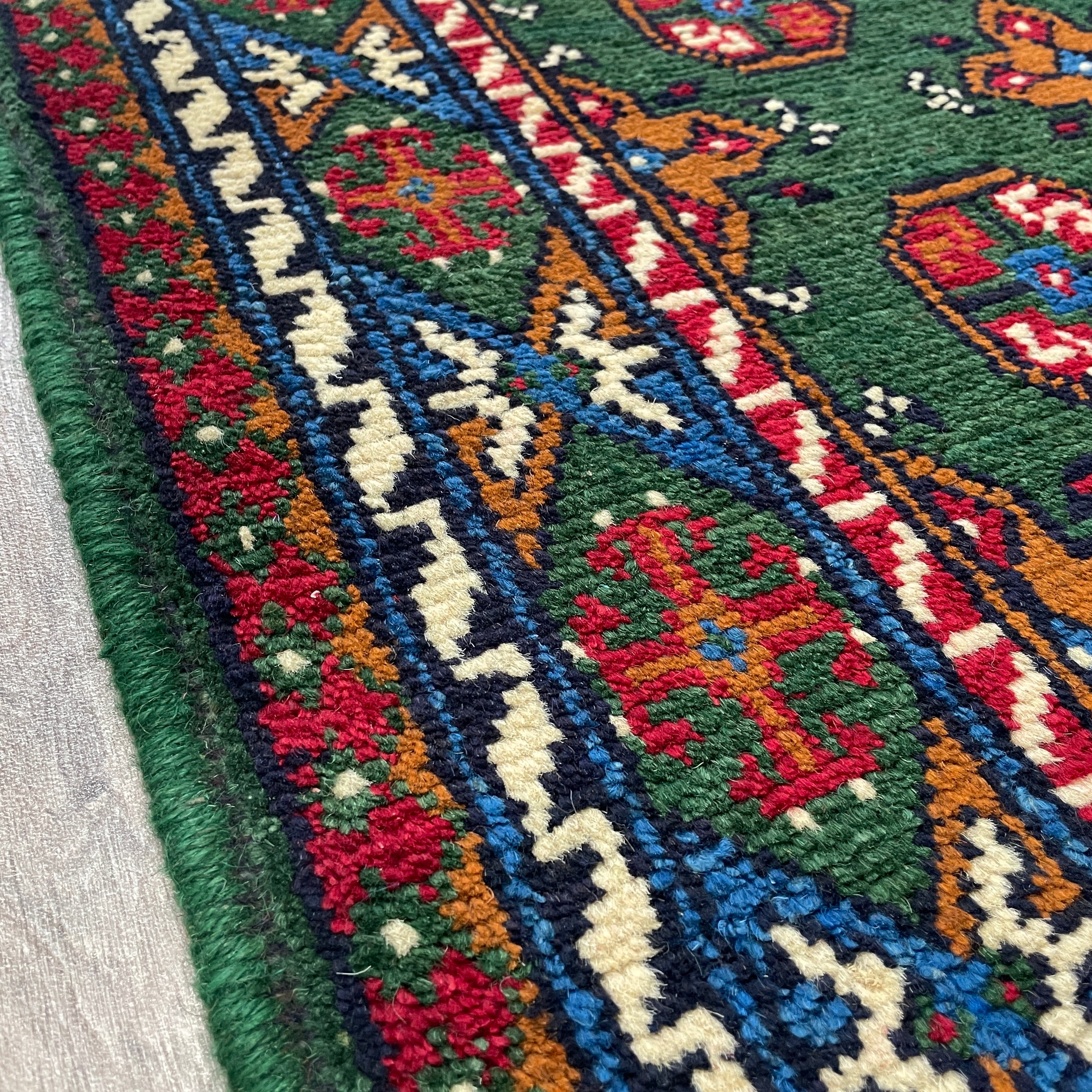 Afghan Aqcha Rug 'Mawri Gul'