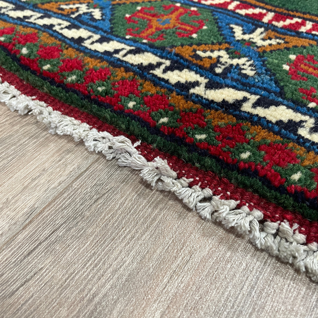 Afghan Aqcha Rug 'Mawri Gul'