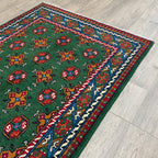 Afghan Aqcha Rug 'Mawri Gul'