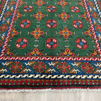 Afghan Aqcha Rug 'Mawri Gul'