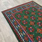 Afghan Aqcha Rug 'Mawri Gul'