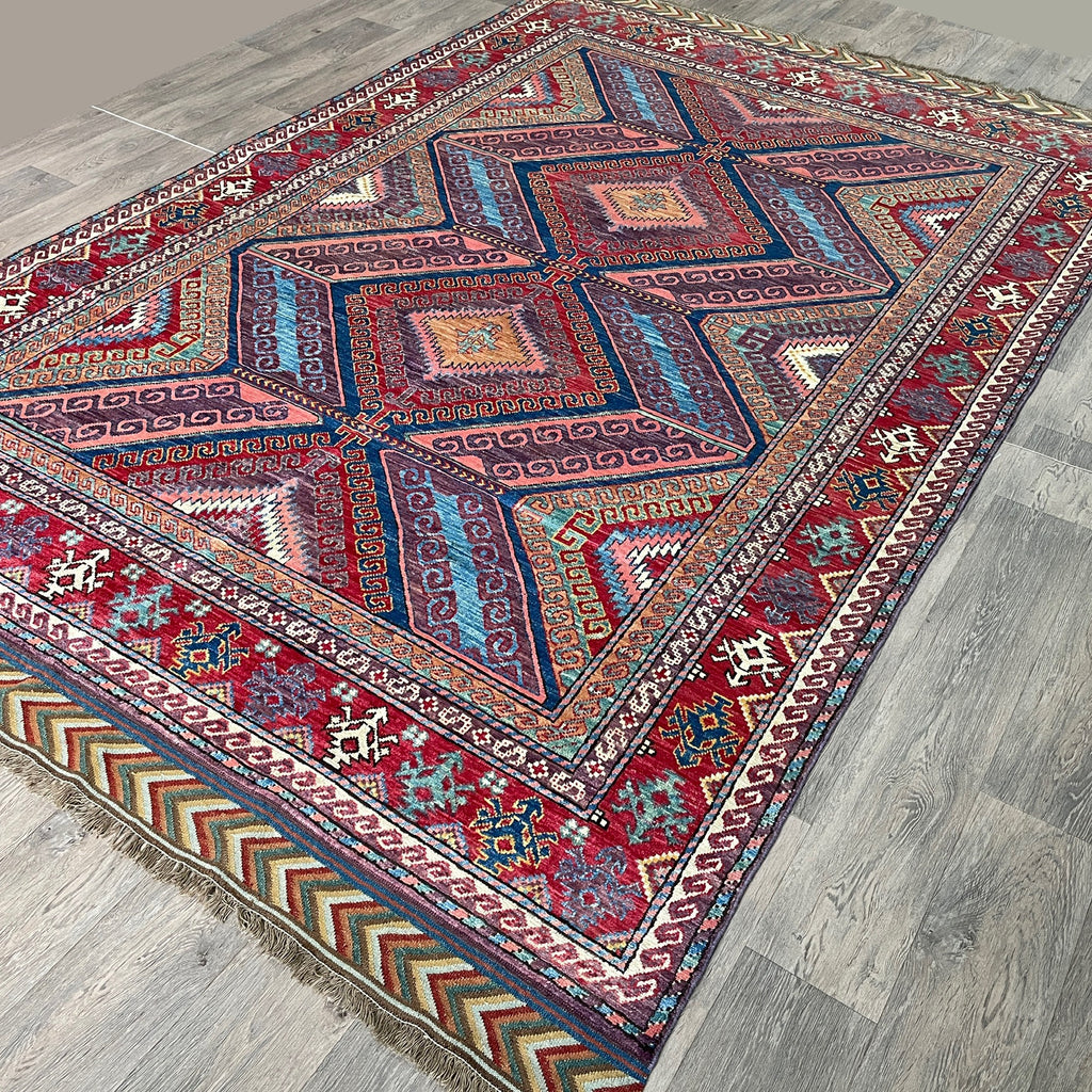 310 x 198 cm | Afghan Caucasian Shirvan Rug