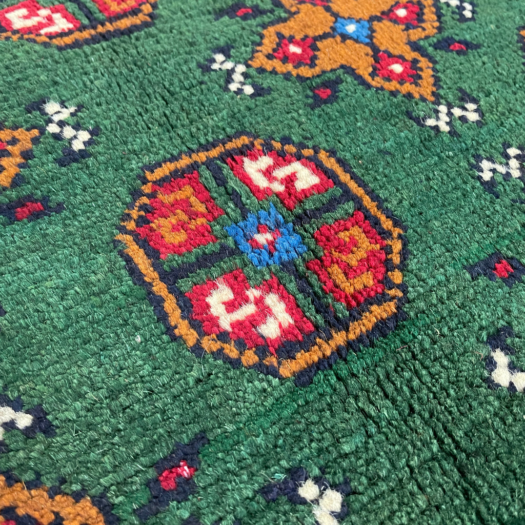 Afghan Aqcha Rug 'Mawri Gul'
