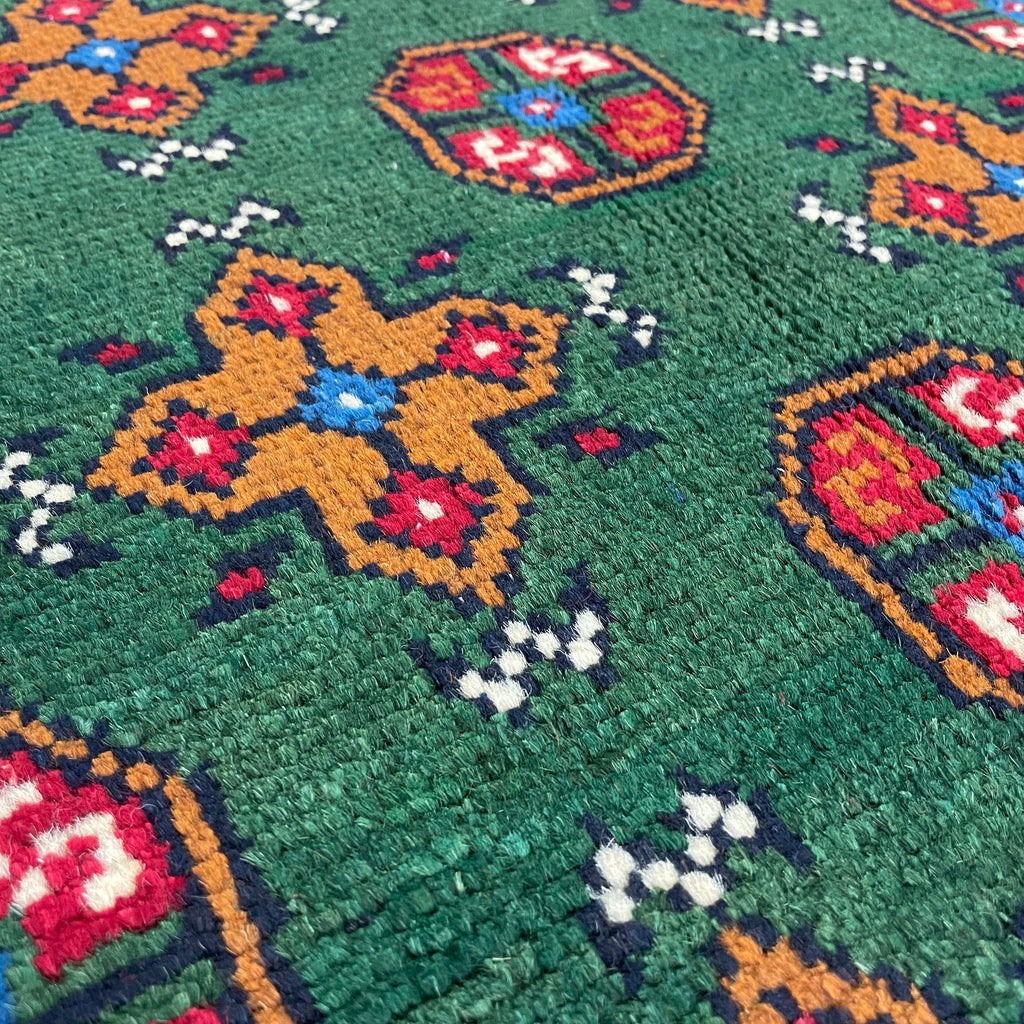 Afghan Aqcha Rug 'Mawri Gul'