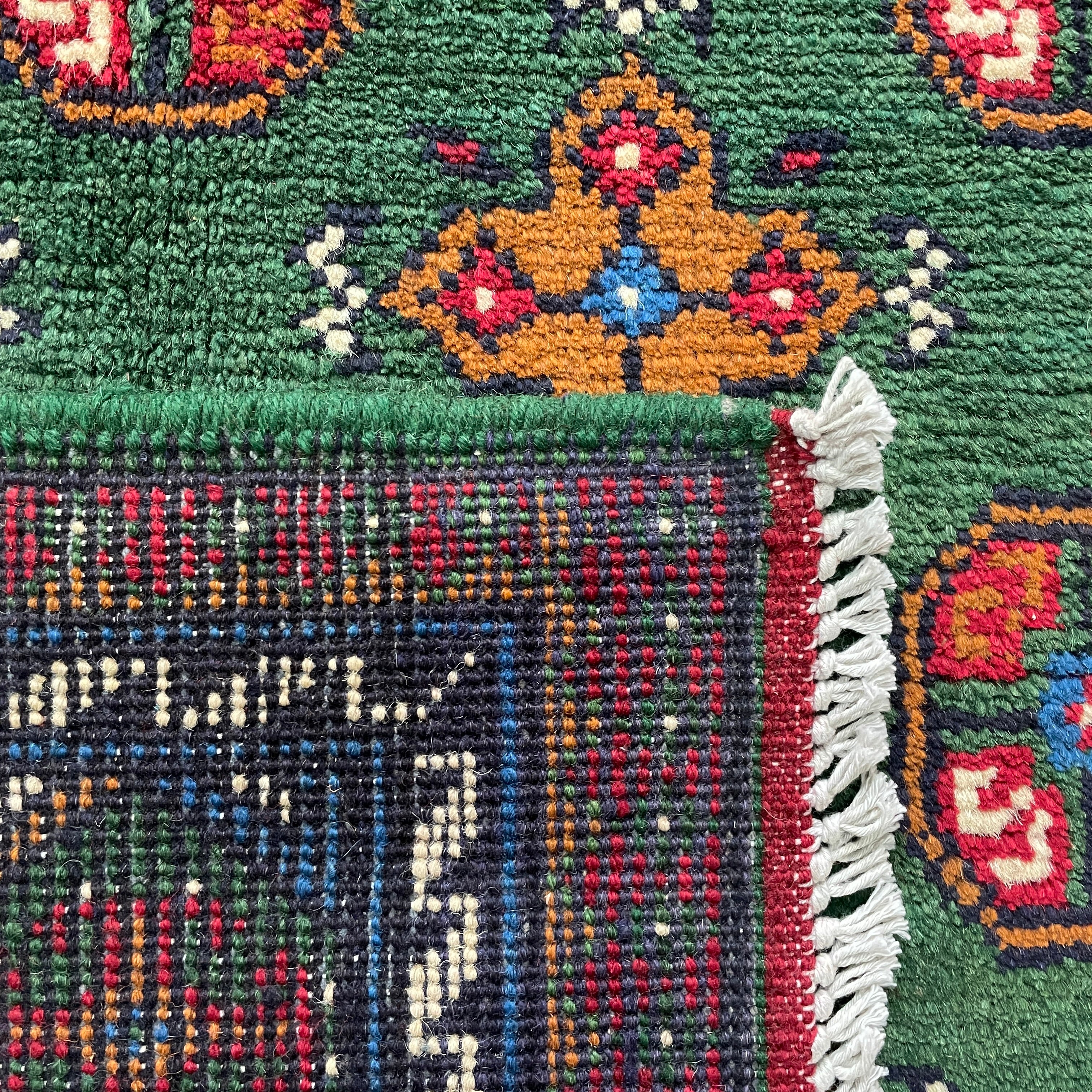 Afghan Aqcha Rug 'Mawri Gul'