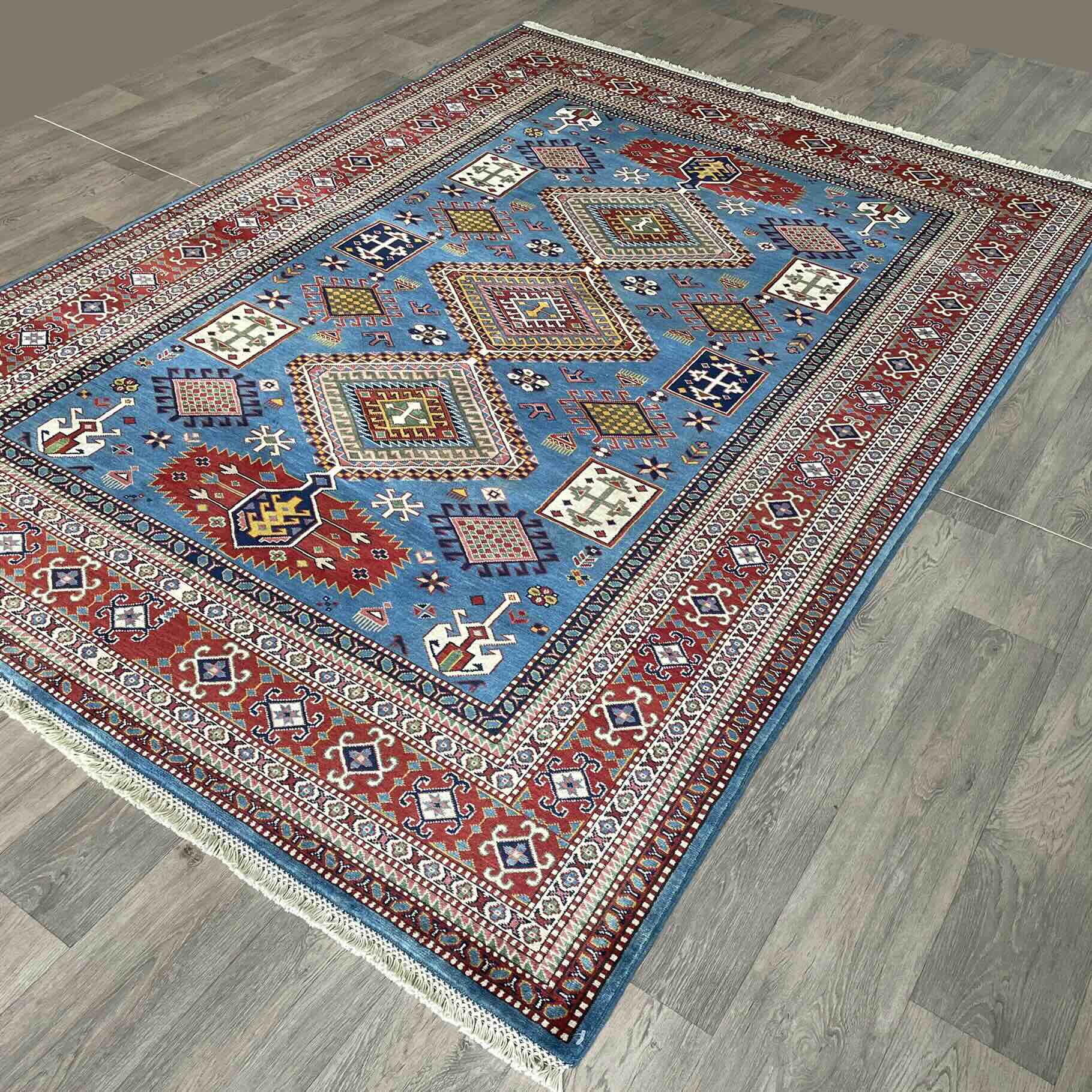 Afghan Super Kazak Rug