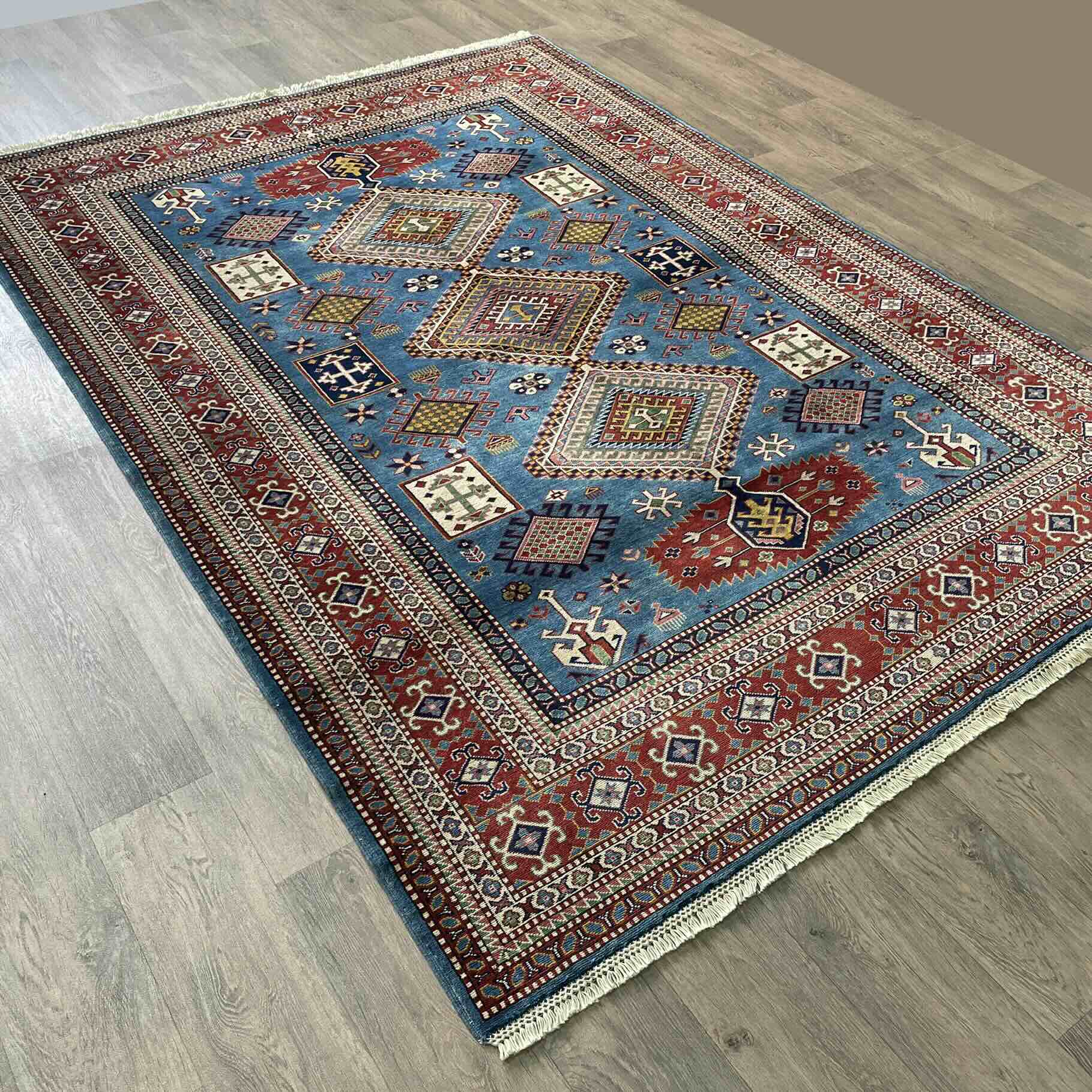 Afghan Super Kazak Rug