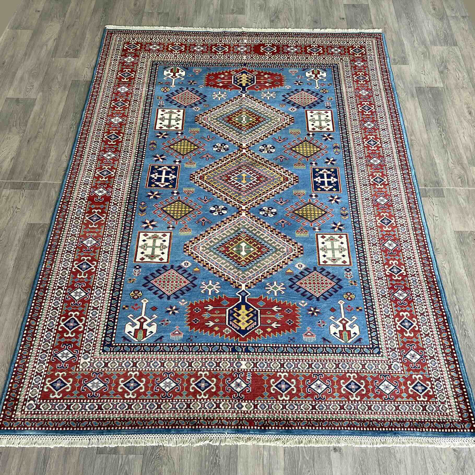 Afghan Super Kazak Rug