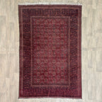 Old Afghan Kunduz Rug c. 1980