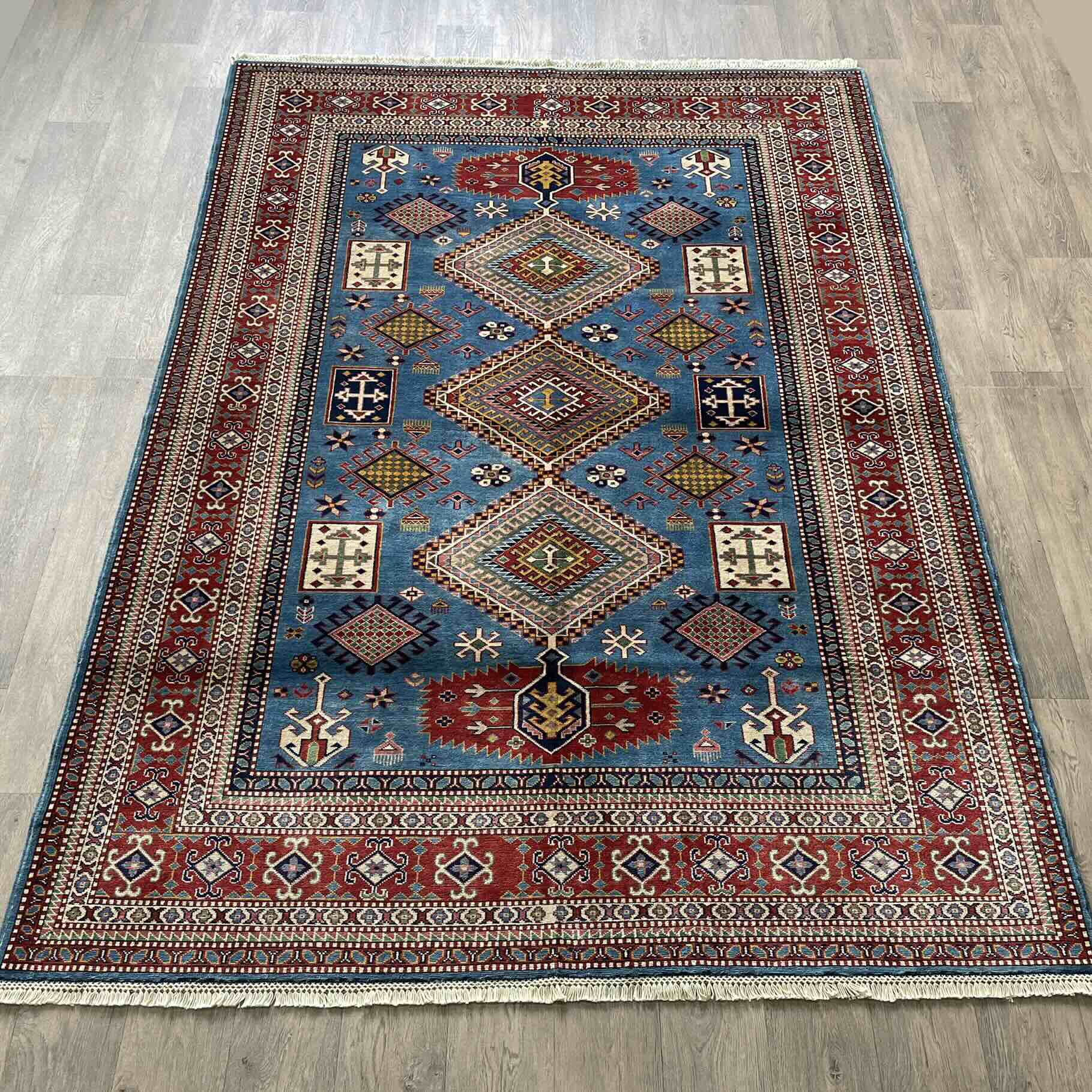 Afghan Super Kazak Rug