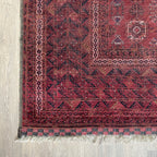 Old Afghan Kunduz Rug c. 1980