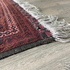 Old Afghan Kunduz Rug c. 1980