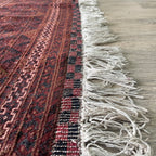 Old Afghan Kunduz Rug c. 1980