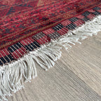 Old Afghan Kunduz Rug c. 1980