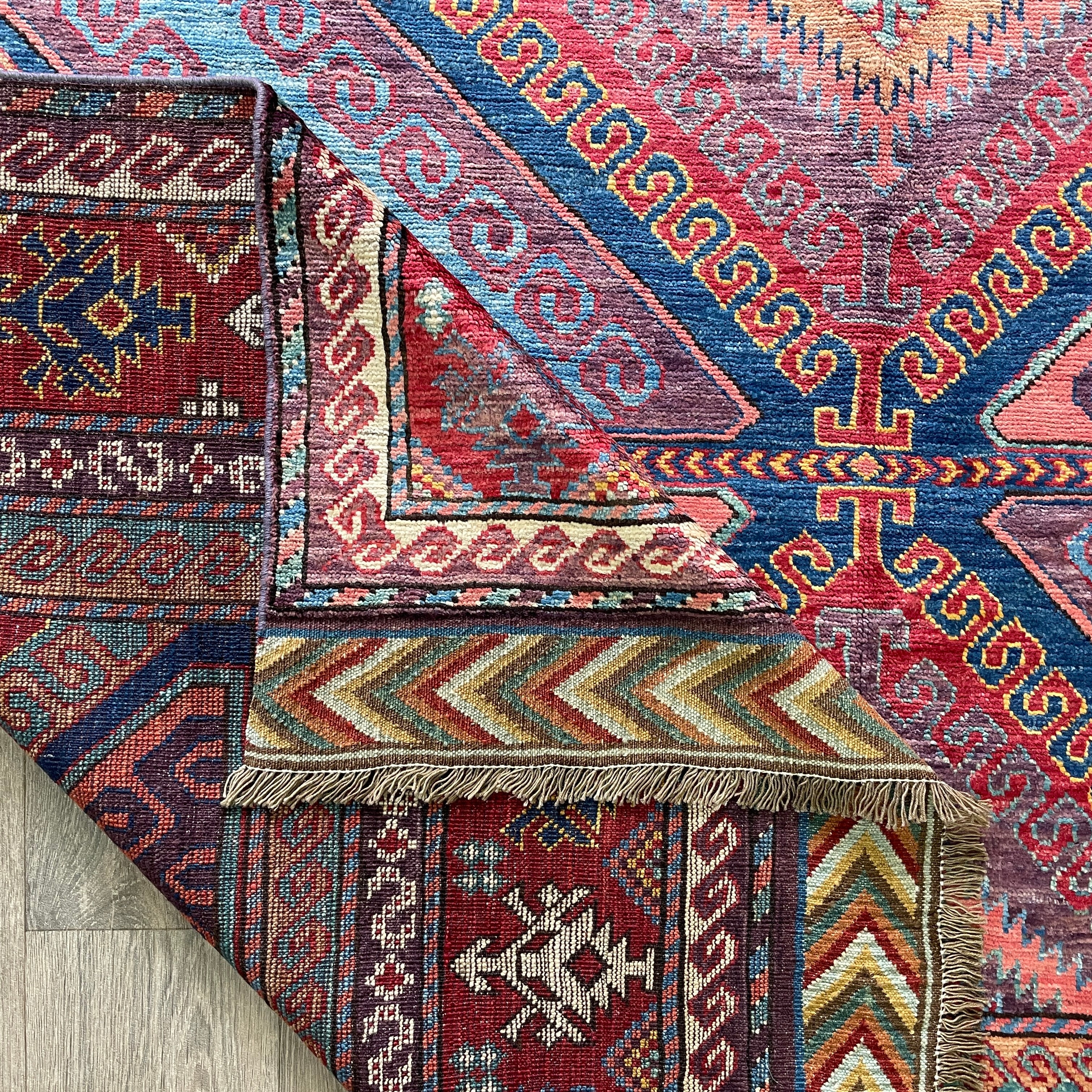 310 x 198 cm | Afghan Caucasian Shirvan Rug - Khorasan Rugs