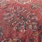 Old Afghan Kunduz Rug c. 1980