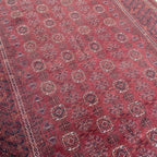 Old Afghan Kunduz Rug c. 1980