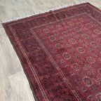 Old Afghan Kunduz Rug c. 1980