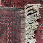 Old Afghan Kunduz Rug c. 1980