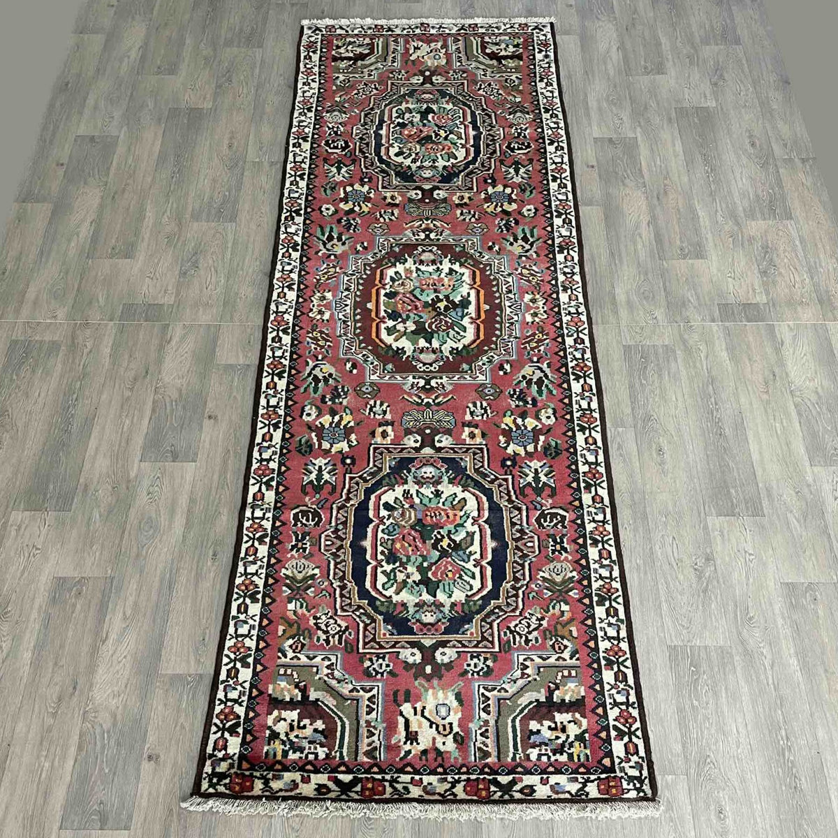 Vintage Persian Bakhtiyar Runner c. 1970