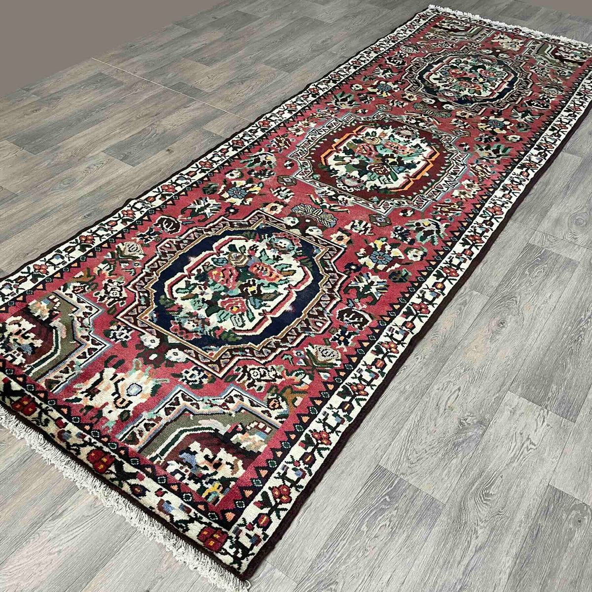 Vintage Persian Bakhtiyar Runner c. 1970