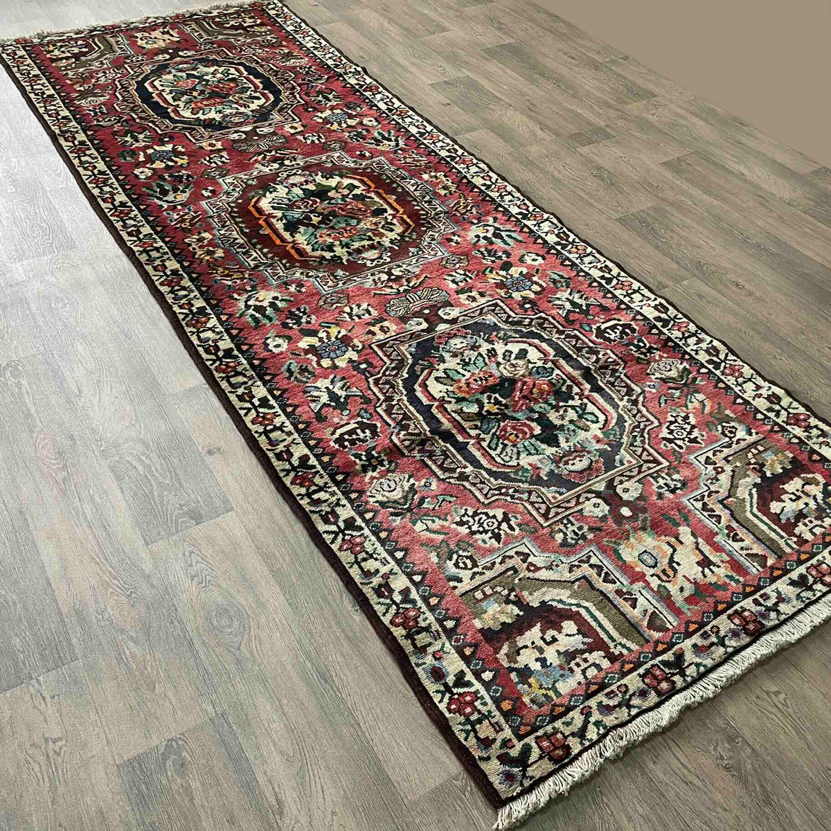 Vintage Persian Bakhtiyar Runner c. 1970