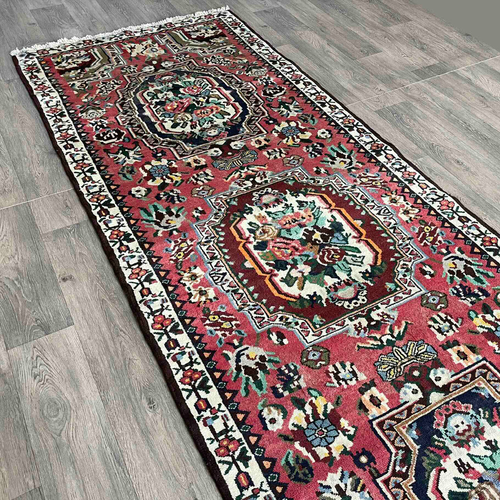 Vintage Persian Bakhtiyar Runner c. 1970
