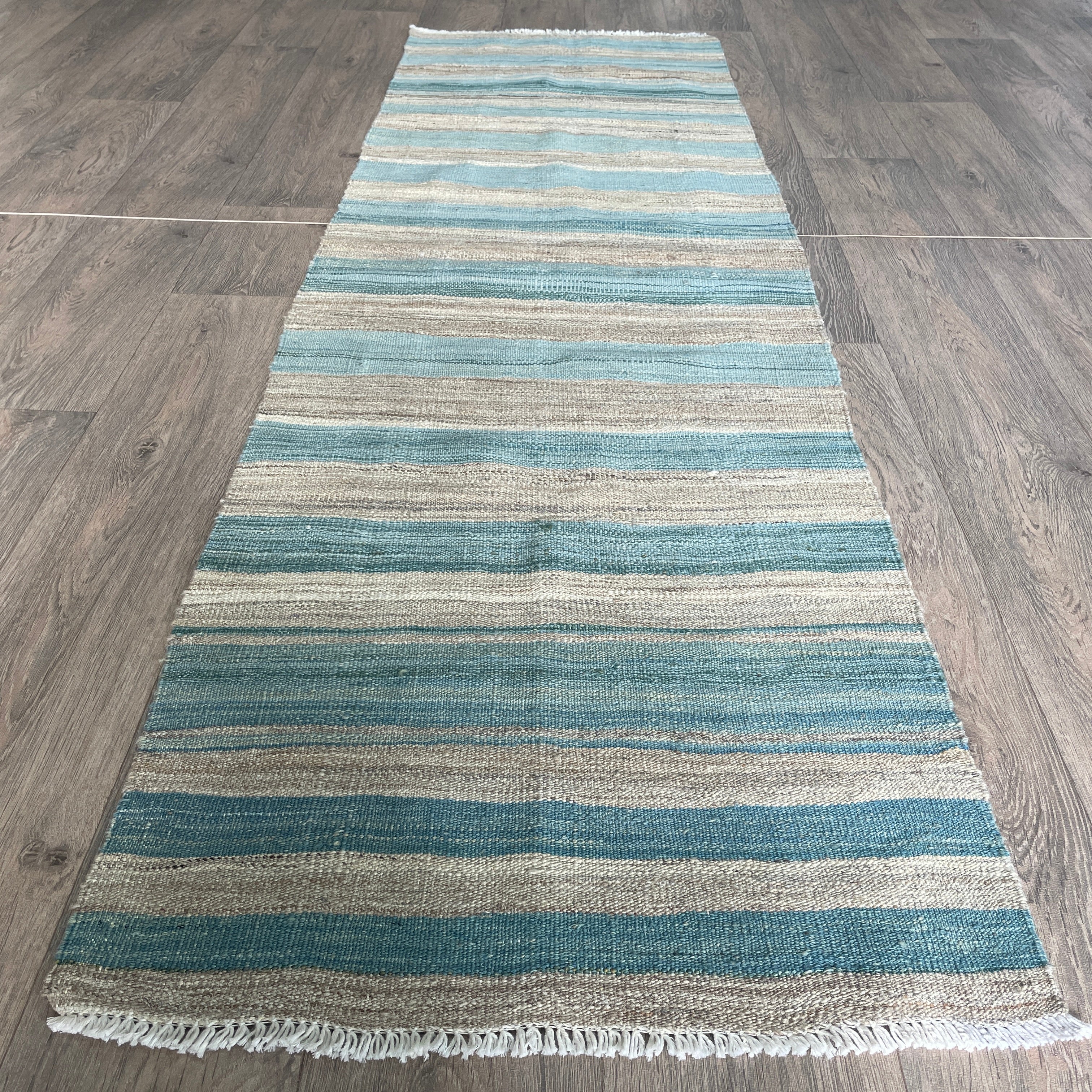 205 x 62 cm | Afghan Kilim Runner - Khorasan Rugs