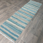 205 x 62 cm | Afghan Kilim Runner - Khorasan Rugs