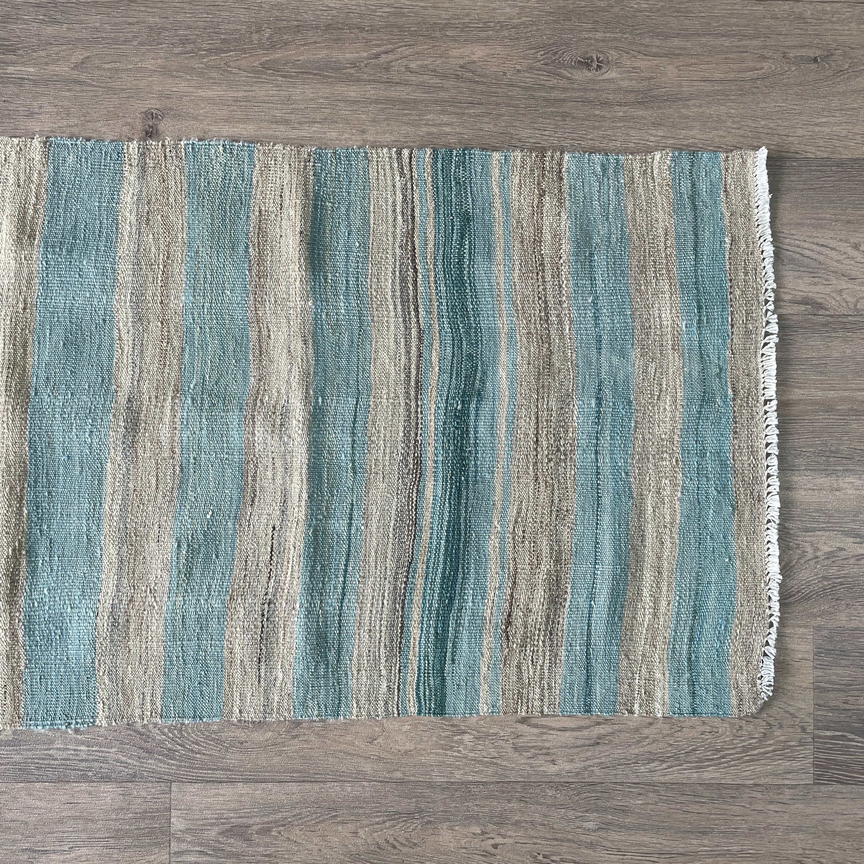205 x 62 cm | Afghan Kilim Runner - Khorasan Rugs
