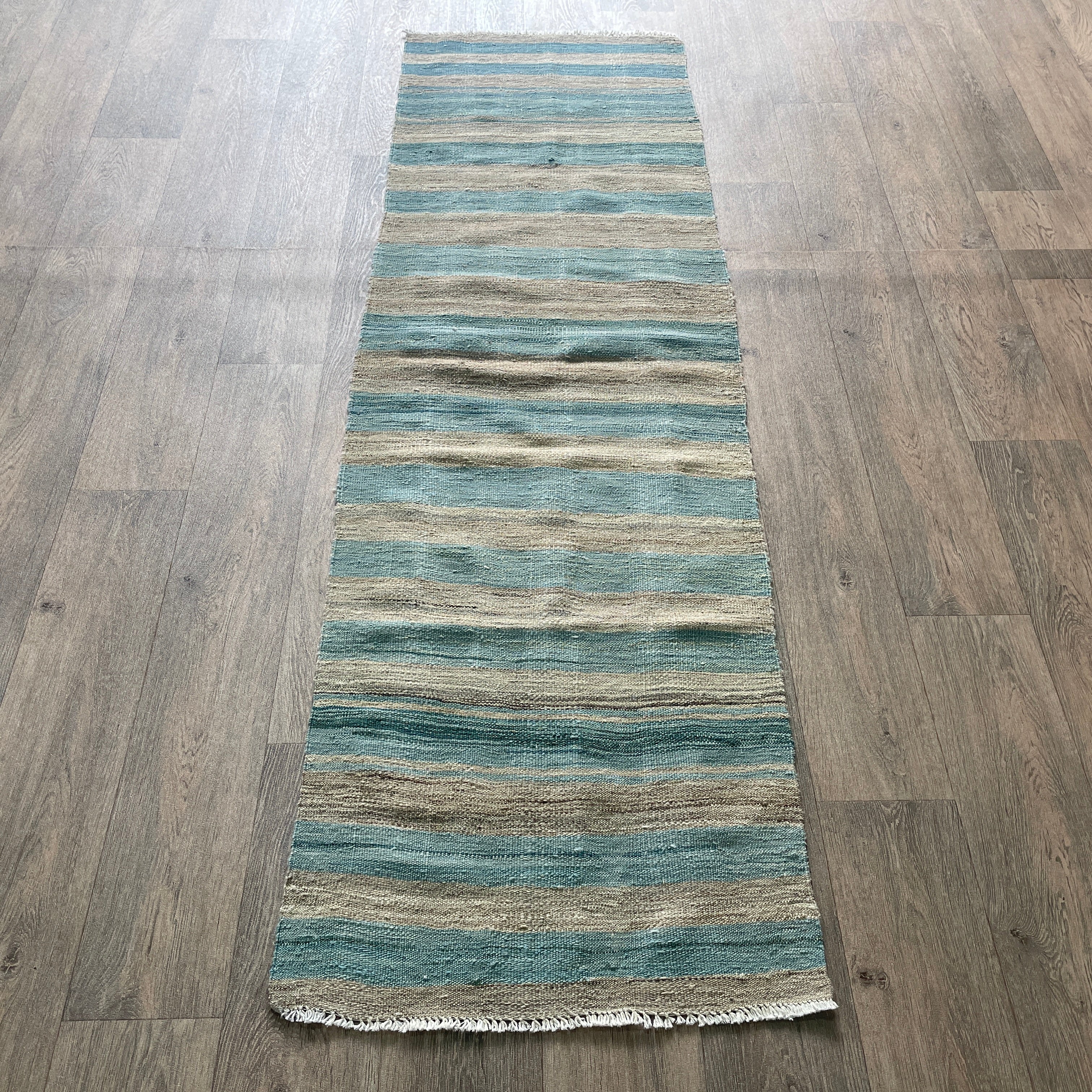 205 x 62 cm | Afghan Kilim Runner - Khorasan Rugs