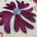 Uzbek Suzani Cushion Cover