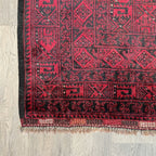 Old Afghan Aqcha Rug c. 1970