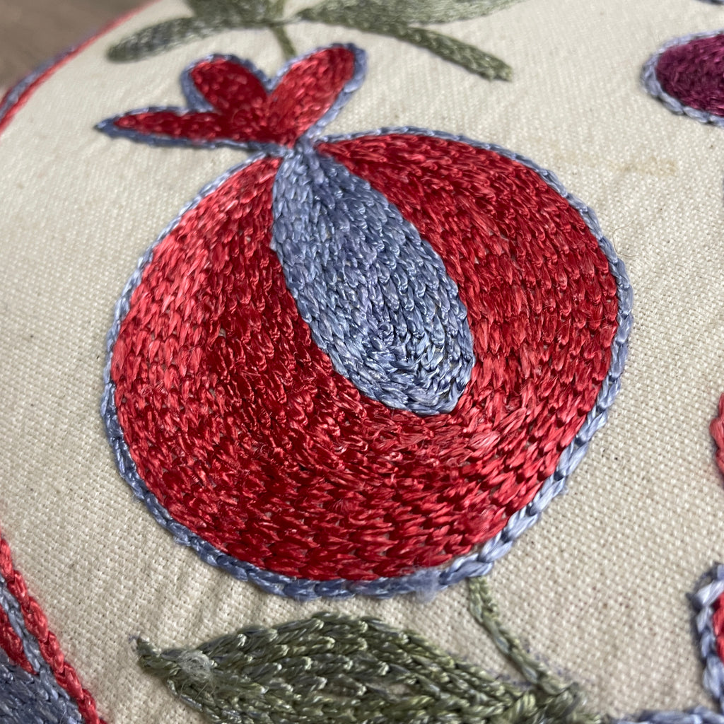 Uzbek Suzani Cushion Cover
