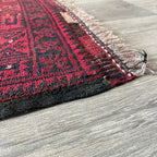 Old Afghan Aqcha Rug c. 1970