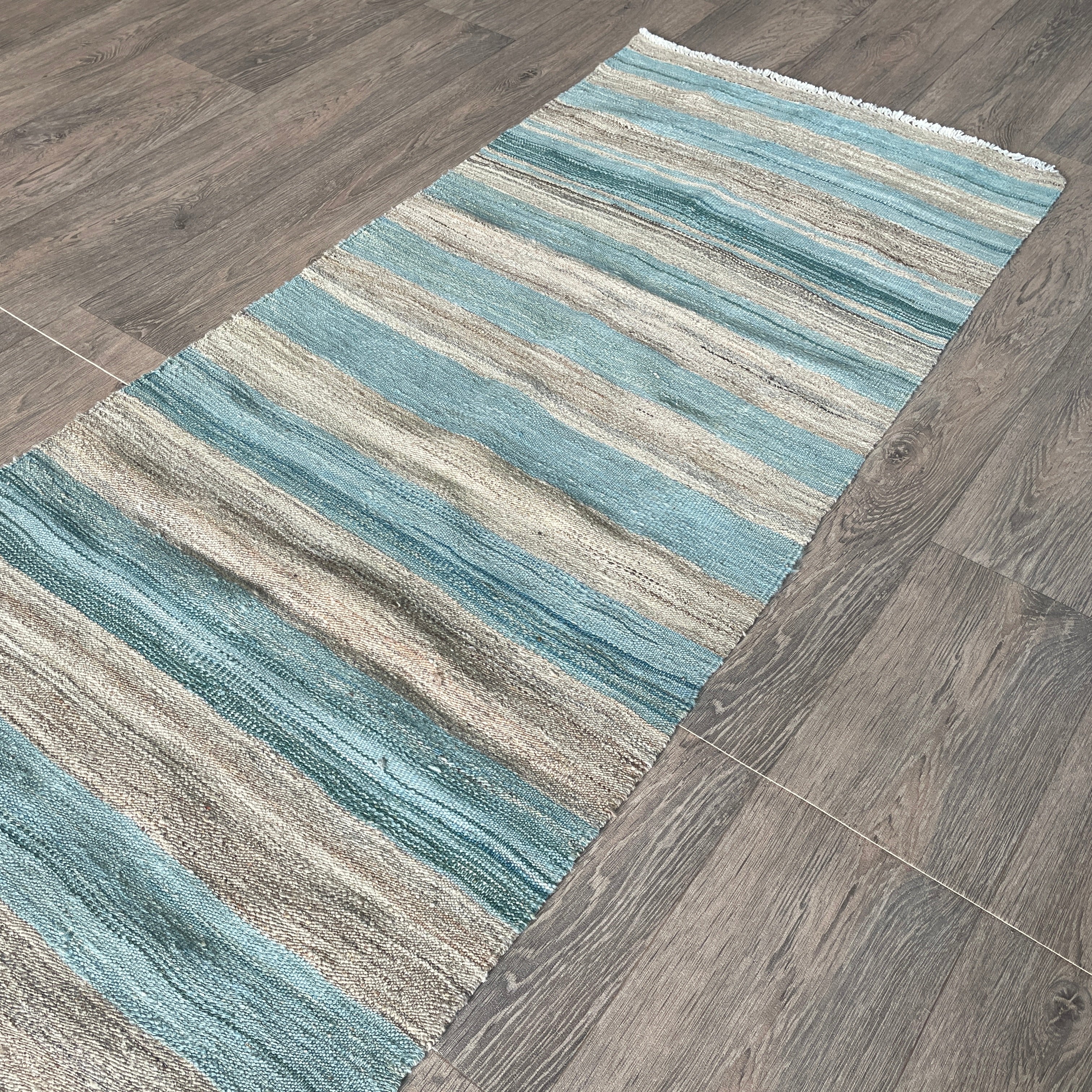 205 x 62 cm | Afghan Kilim Runner - Khorasan Rugs