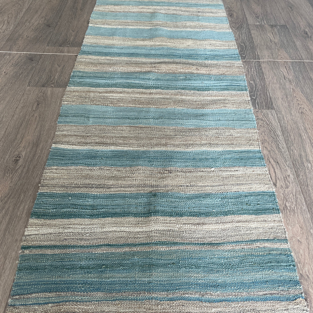 205 x 62 cm | Afghan Kilim Runner - Khorasan Rugs