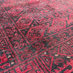 Old Afghan Aqcha Rug c. 1970