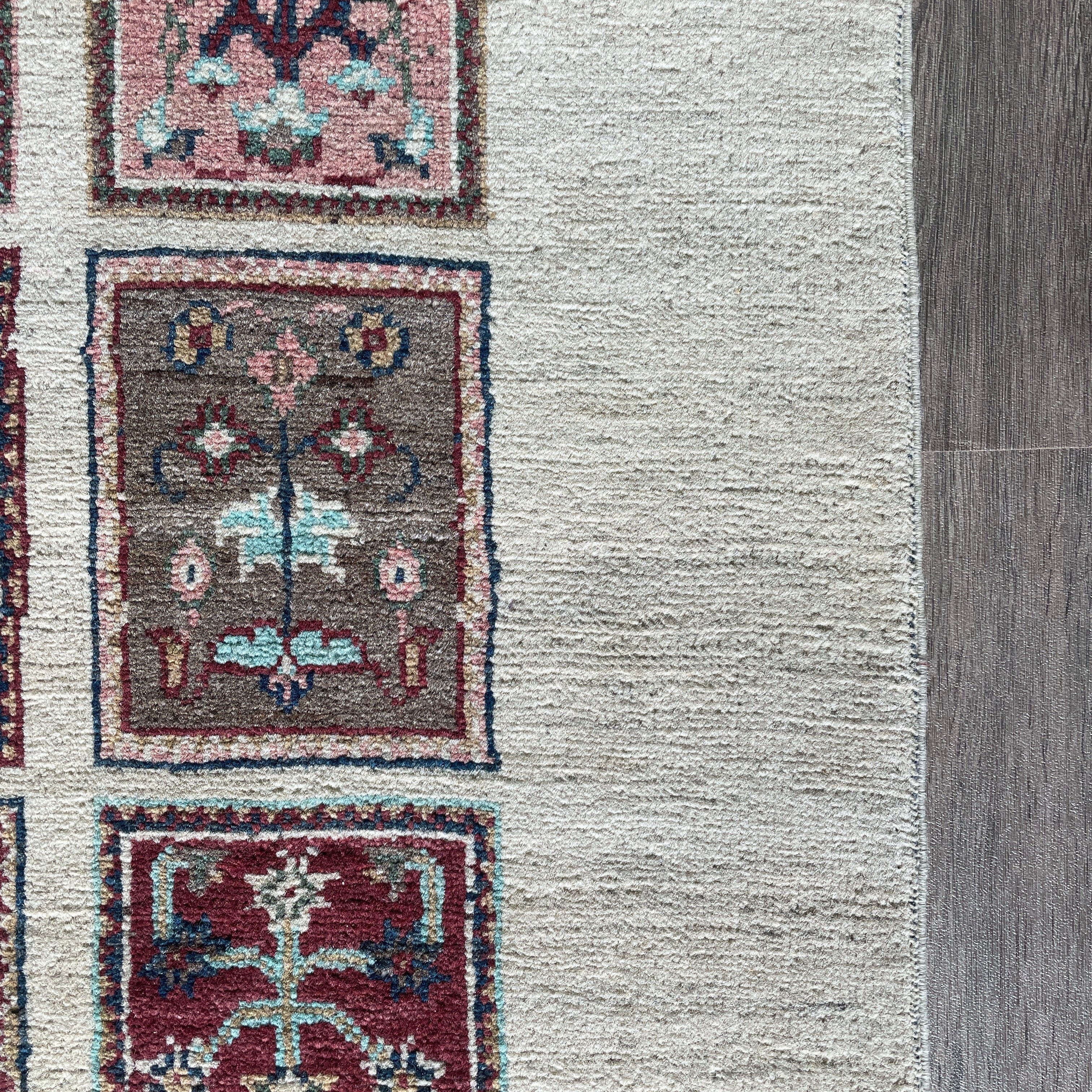 Afghan Sultanabad Rug 'Tray of Flowers'