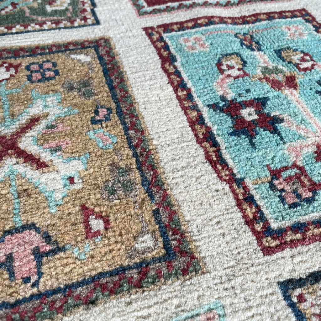 Afghan Sultanabad Rug 'Tray of Flowers'