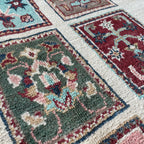 Afghan Sultanabad Rug 'Tray of Flowers'