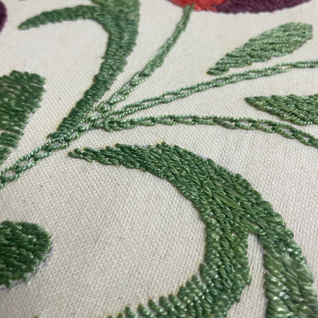 Uzbek Suzani Cushion Cover