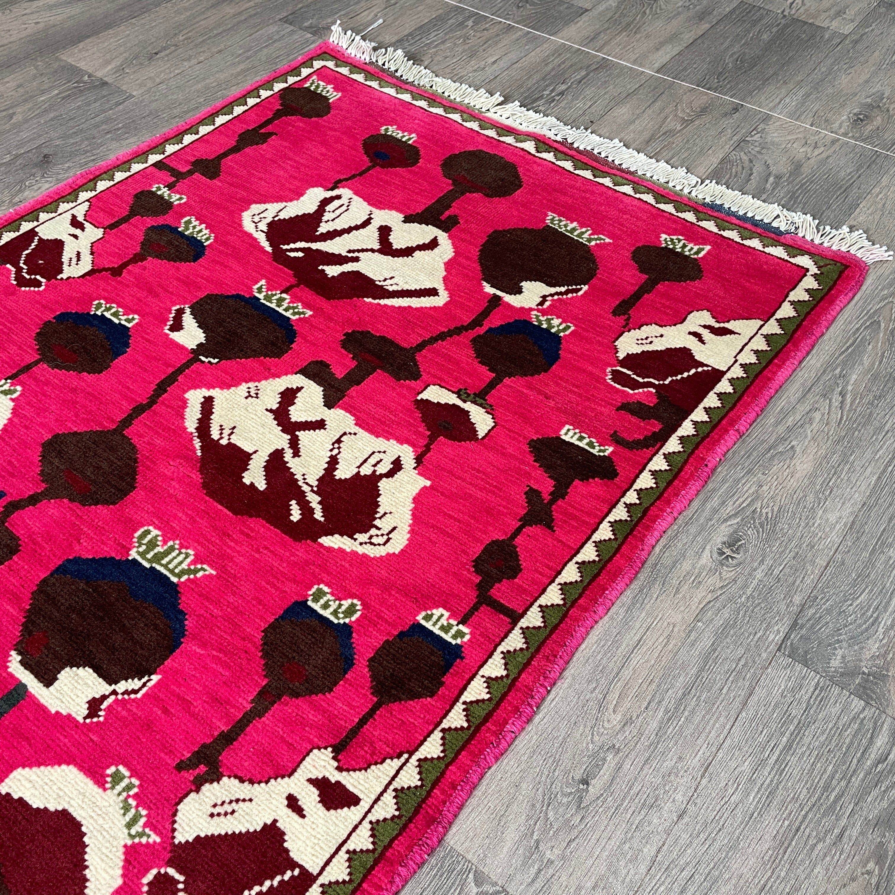 Afghan Opium War Rug