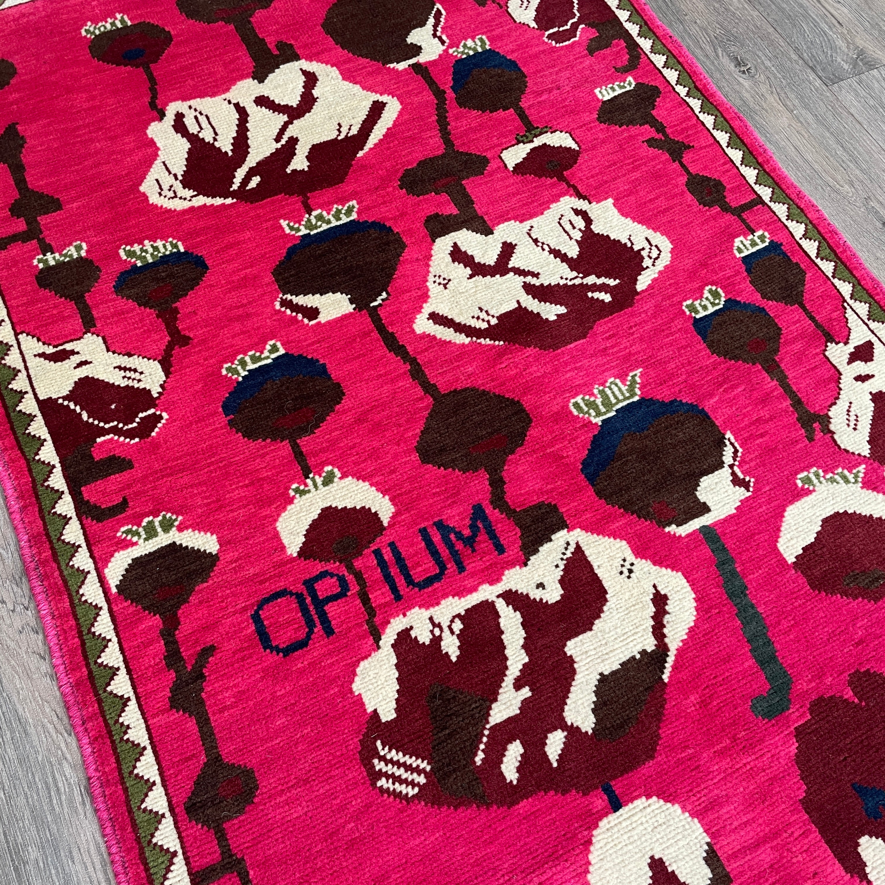 Afghan Opium War Rug