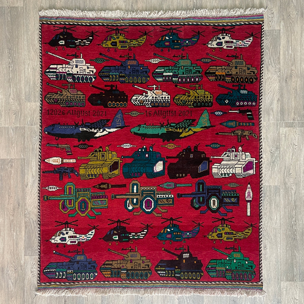 Afghan Large War Rug